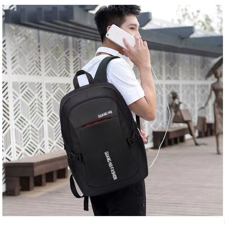 LA715可发样/背包男双肩包休闲大容量旅行包时尚潮流韩版高中生初中生书包男