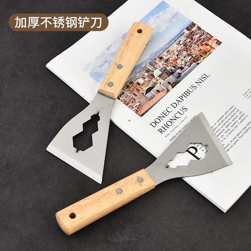 LA714可发样/加厚型铲刀清洁刀不锈钢水泥铲地刮灰刀铲墙皮工具装修小铲子批发