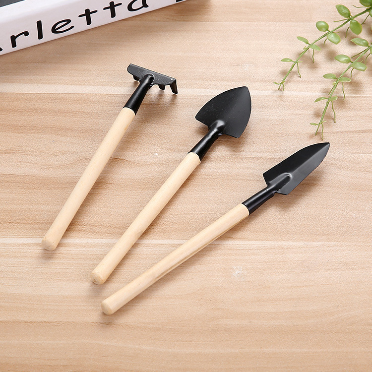 LA714可发样/园艺工具三件套养花耙子装种菜种花多肉小铲子工具小铁锹盆栽用品