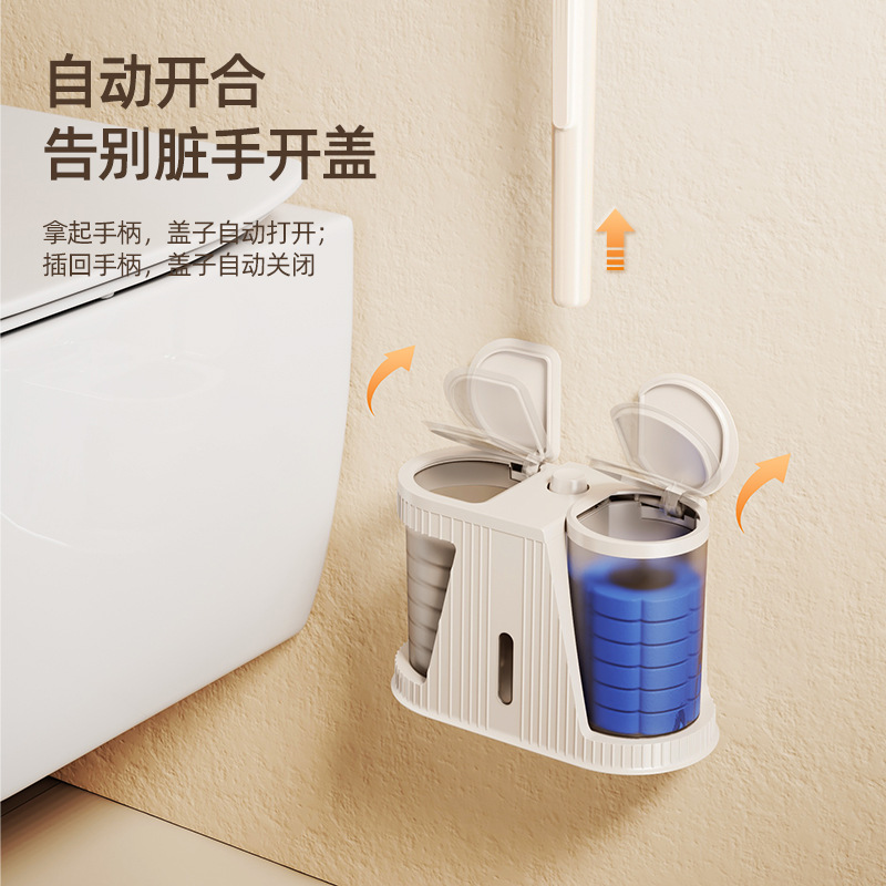 一次性清洁刷多功能马桶刷厕所抑菌去异味神器洁厕刷悬挂式除臭刷