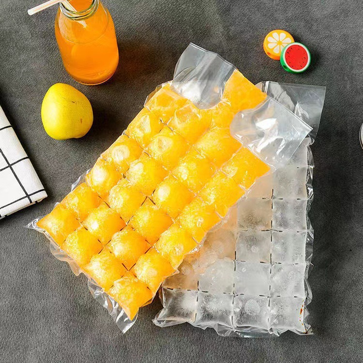 LA714可发样/夏季食品级一次性冰袋百香果家用冰块模具自封口一次性制冰袋器