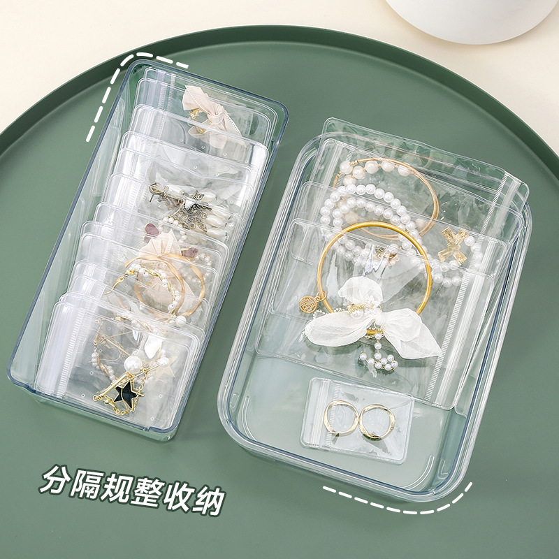 LA714可发样/首饰收纳袋子防氧化透明加厚耳环耳钉文玩饰品密封自封包装袋