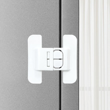 LA714可发样/冰箱门闭门器安全抽屉自动锁免打孔闭合器冰箱关不紧宝宝防开神器