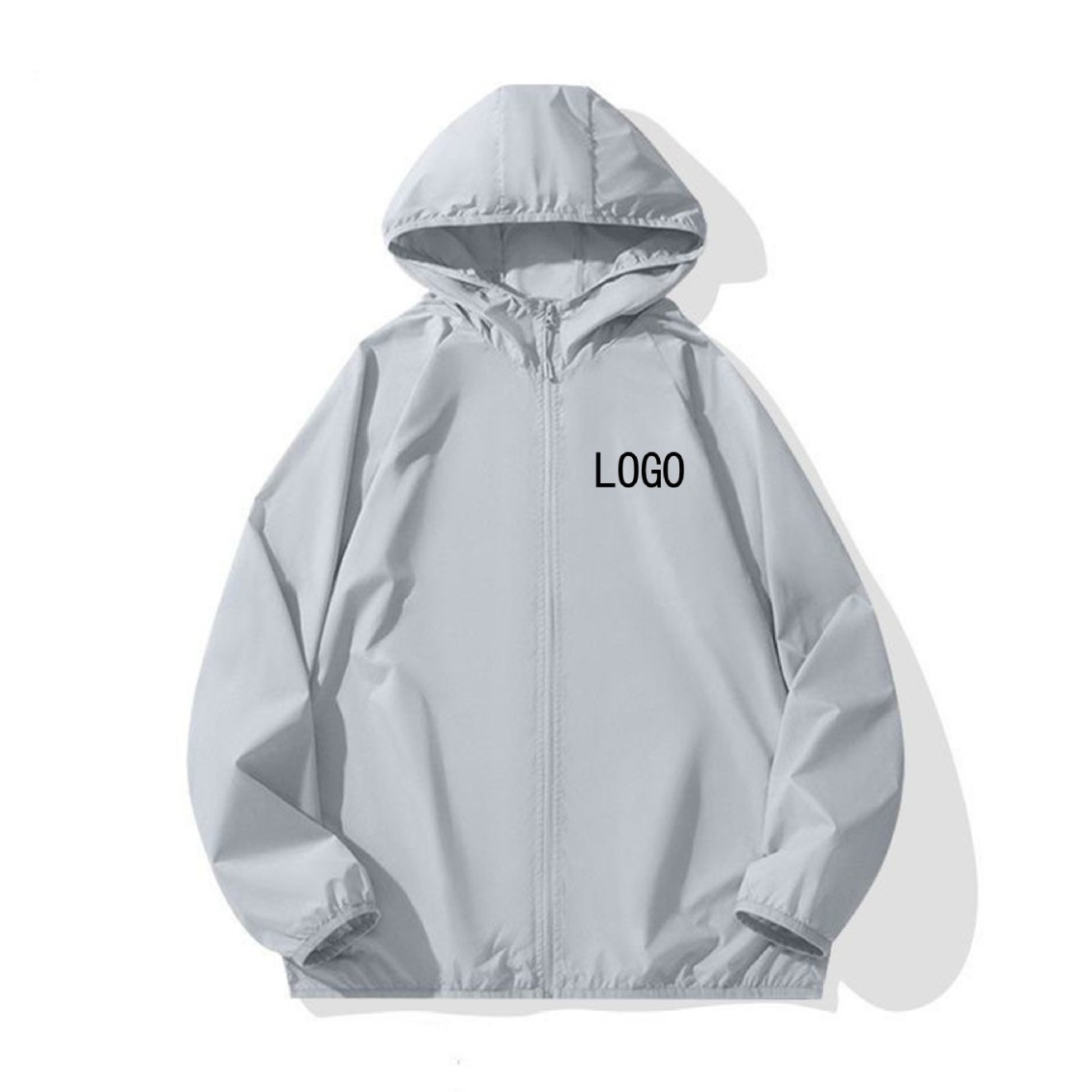 LA715可发样/夏季连帽防晒衣男女冰感轻薄透气凉爽冰丝防晒服户外外套纯色百搭