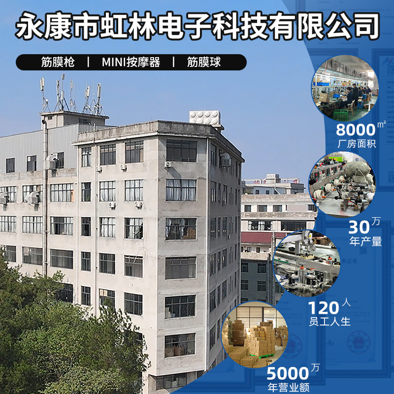 LA004可发样/【二代】迷你筋膜枪肩颈脊椎腰腿肌肉放松电动便携高频震动按摩器