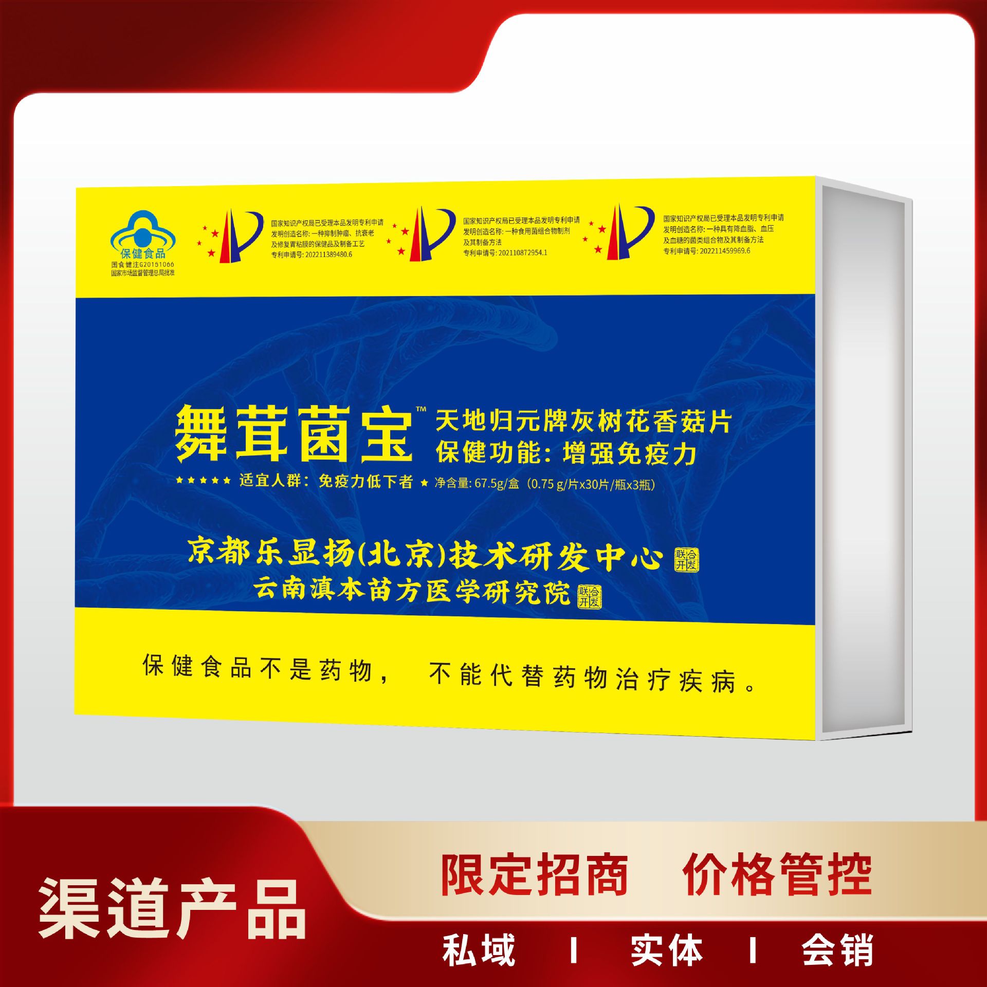 LA012定制/天地归元牌灰树花香菇片中老年用增强免疫力原生态保健品厂家批发