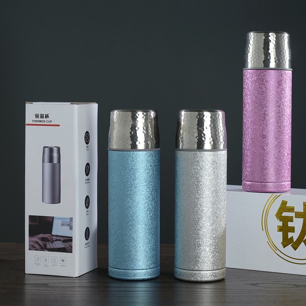 LA337可发样/高颜值钛杯覆钛保温杯送礼盒轻奢商务礼品套装焖茶杯 泡茶水杯