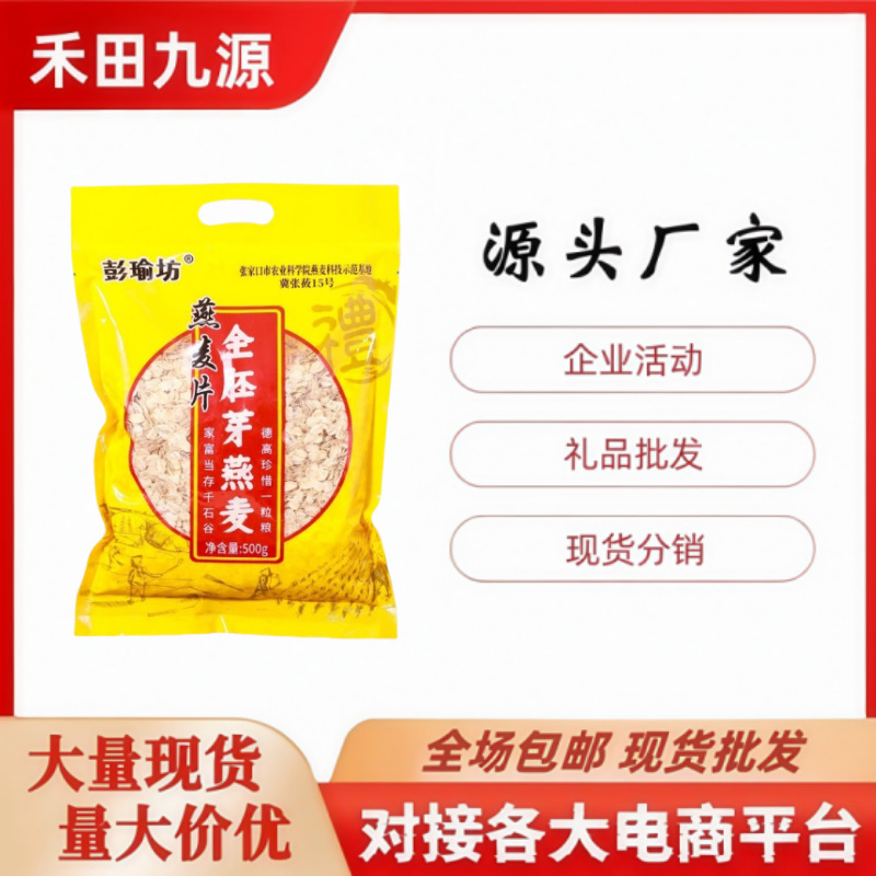 LA305可发样/批发全胚芽燕麦片冲泡即食燕麦片早餐麦片电商团购旅销会销礼品