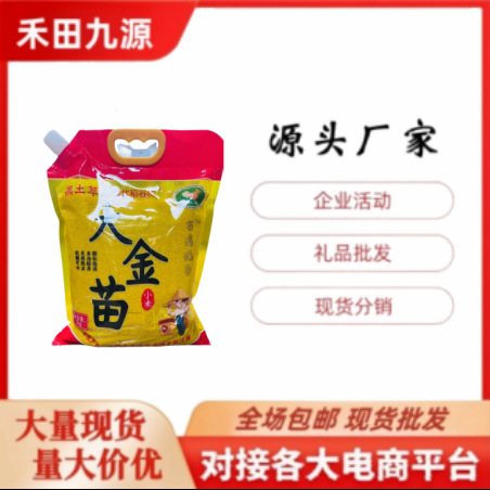 LA305可发样/厂家包邮黑土萃黄小米敖汉小米小米新米会销离校拓客礼品