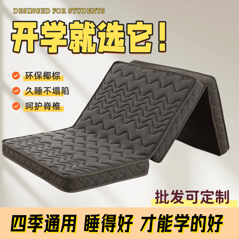 LA317可发样/宿舍床垫学生单人可定90X190cm薄款制专用椰棕上下床垫铺批发褥子