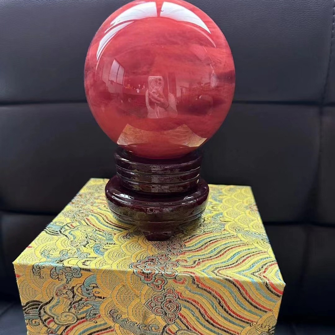 LA307可发样/现货新品夜光水晶开运招财夜明珠摆件会销礼品直播爆款支持代发