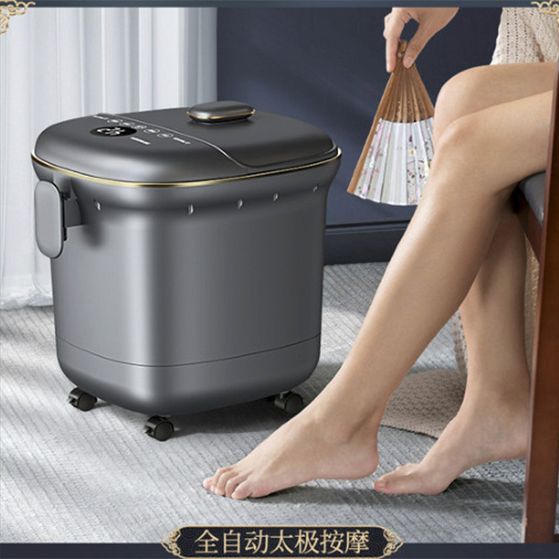 LA177可发样/OEM足浴盆全自动加热恒温泡脚桶家用电动按摩洗脚盆 厂家直销