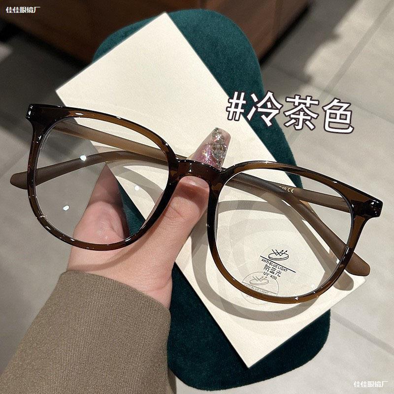LA181可发样/光镜素高清近视眼女批发红小平光镜镜框书近视眼镜眼镜红款防款神