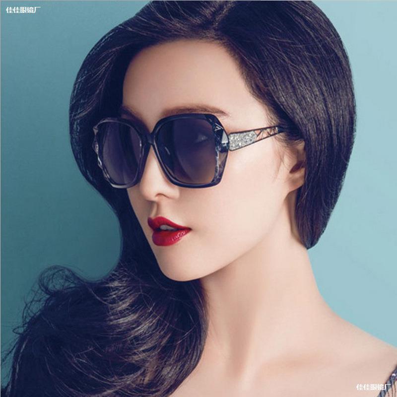 LA181可发样/框太阳眼镜2102批发网太阳红多边版款同眼镜女新款墨镜多边形韩大