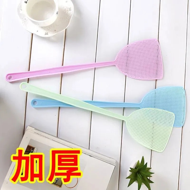 LA771可发样/打不烂熟胶长柄苍蝇拍家用老式蝇子拍蚊子拍苍蝇拍子拍不烂蝇虫拍